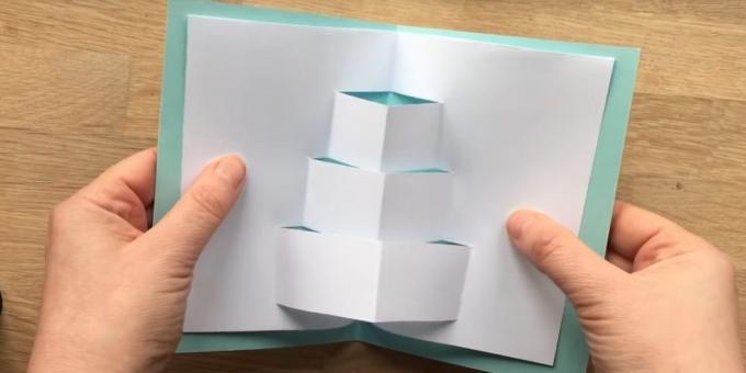 Rozložte pásku a otvorenie papier
