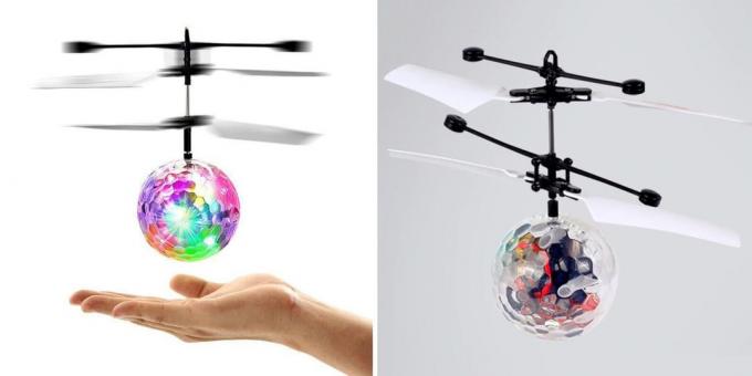 čo dať svoje dieťa: Žiariace vrtuľník Drone
