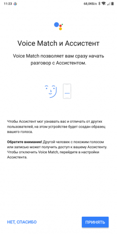 «Google Assistant" v ruštine