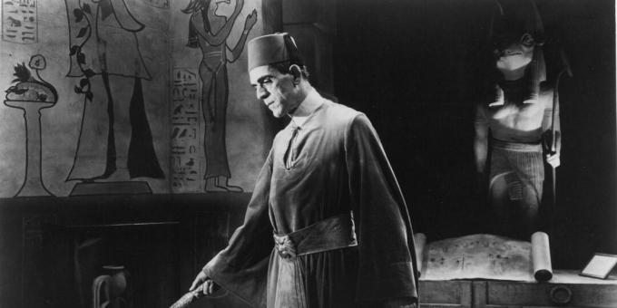 Záber z filmu o Egypte „Múmia“