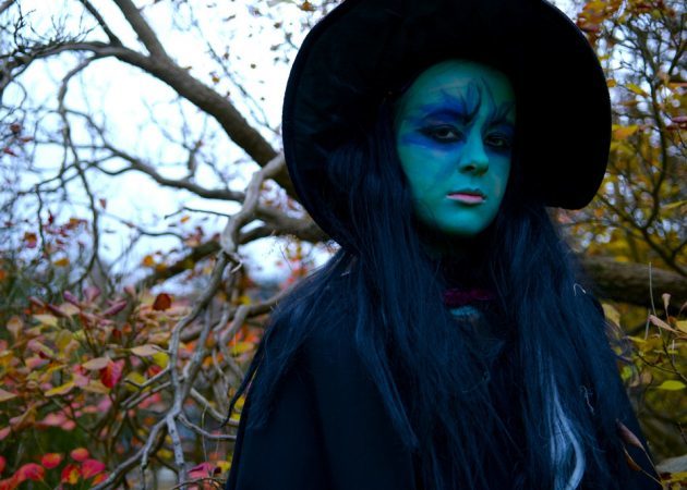 Make-up pre Halloween: Čarodejnica 4