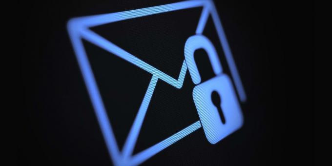 Vaše osobné údaje: Kliknite na e-mailovú službu s šifrovaním