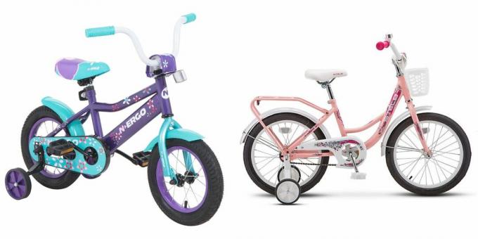 Čo dať dievčaťu na 5 rokov: bicykel