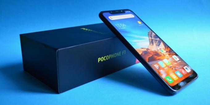 preskúma Xiaomi Pocophone F1: Box