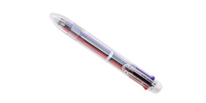 viacfarebný pen