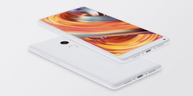 Xiaomi Mi MIX 2 v bielej skrini