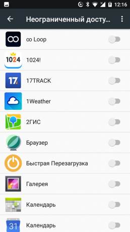 Android Nugát: úsporný režim dát