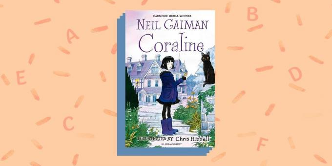 Knihy v angličtine: «Coraline», Neil Gaim