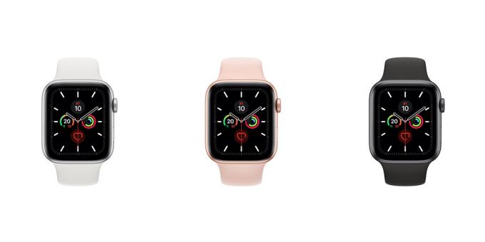 Apple Watch Series 5: Farba