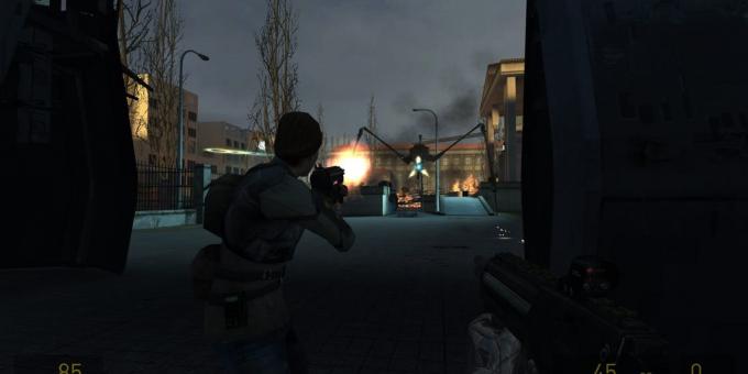 Strieľačka s pozemkom: Half-Life 2