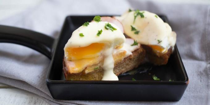 Perfektné raňajky: klasické vajcia Benedikt