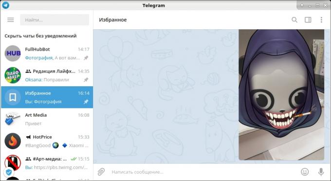 o "Telegram": Skrytie chatu bez výpovednej lehoty