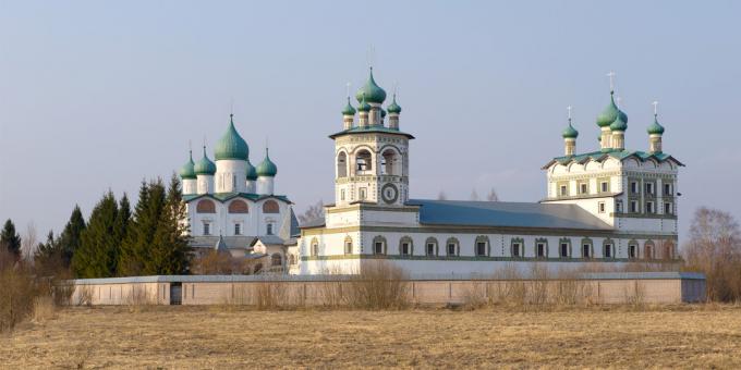 Pamiatky Veľkého Novgorodu: kláštor Nikolo-Vyazhishsky