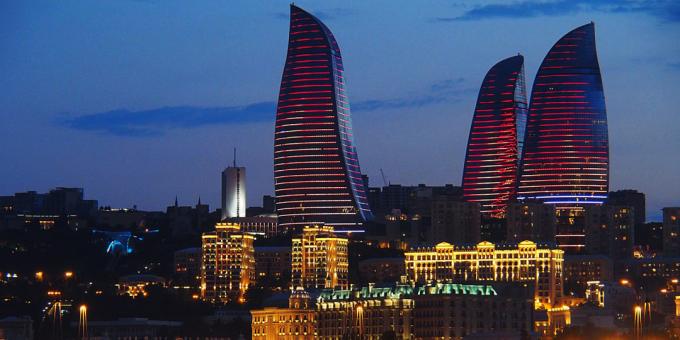 Susedné krajiny: Flame Towers v Azerbajdžane