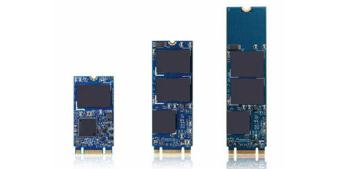 Aký je najlepší SSD: Tri jazdy SSD M.2 rôzne dĺžky 