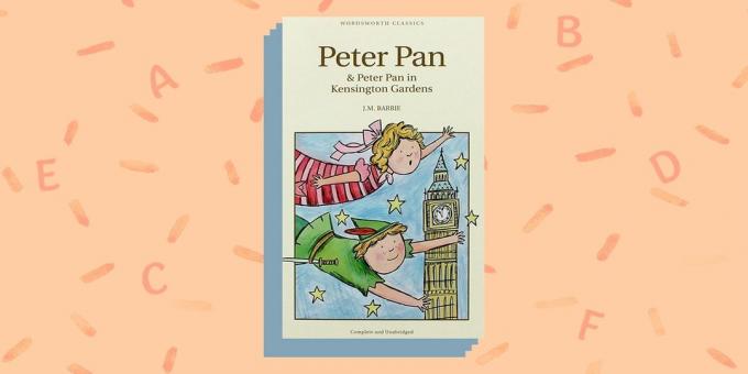 Knihy v angličtine: «Peter Pan» J. M. Barrie