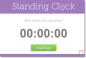 StandingClock: sledovanie času v stoji
