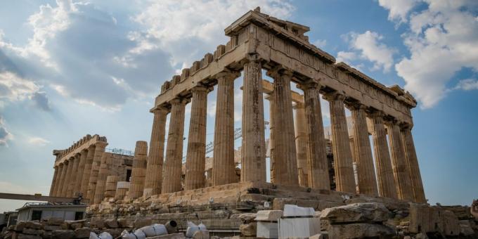 architektonické pamiatky: Parthenon