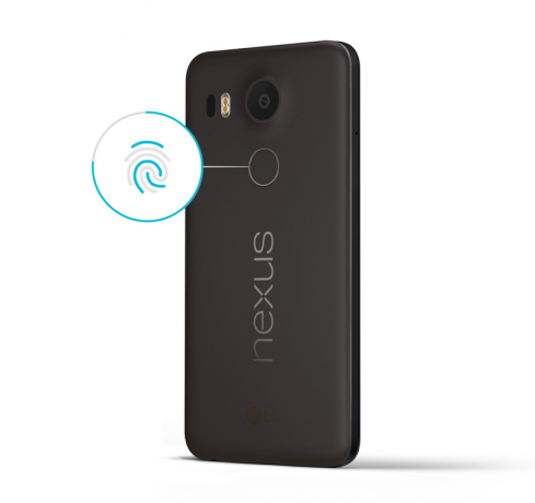 Nexus 5X a Nexus 6P: odtlačok prsta