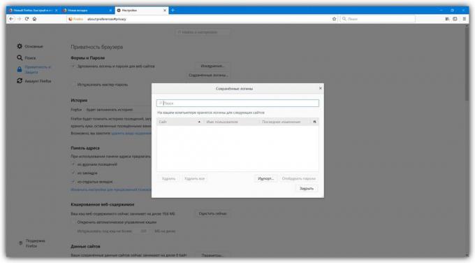 Ako zobraziť uložené heslá v prehliadači Mozilla Firefox