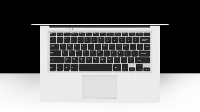 Chuwa LapBook 14,1: Klávesnica a touchpad