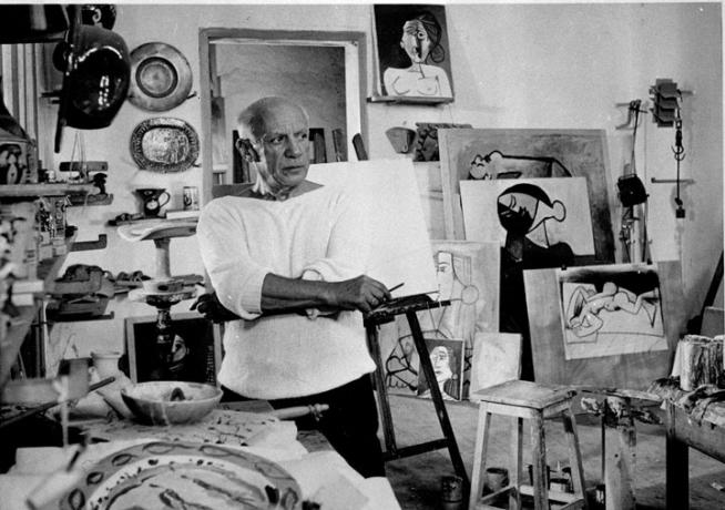 Pablo Picasso, španielsky maliar a sochár