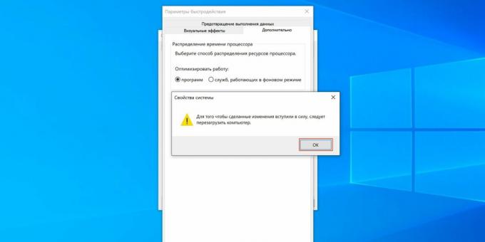 Ako nakonfigurovať odkladací súbor Windows 10: reštartujte počítač