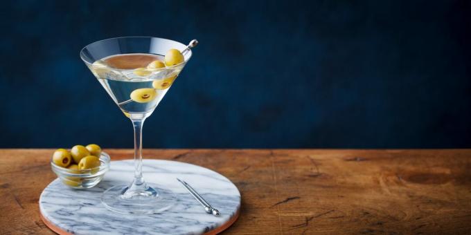 Alkoholické koktaily: „Dirty Martini“