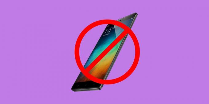 5 dôvodov, ktoré nie sú kúpiť Xiao smartphony