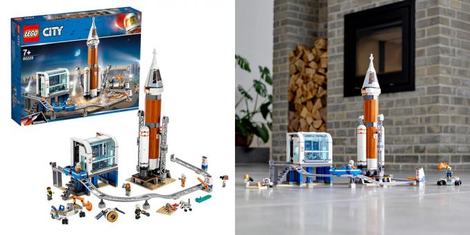 Lego City Space Rocket a Launch Control Center