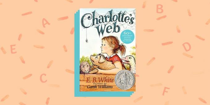 Knihy v angličtine: «Charlotte Web», E. B. biela