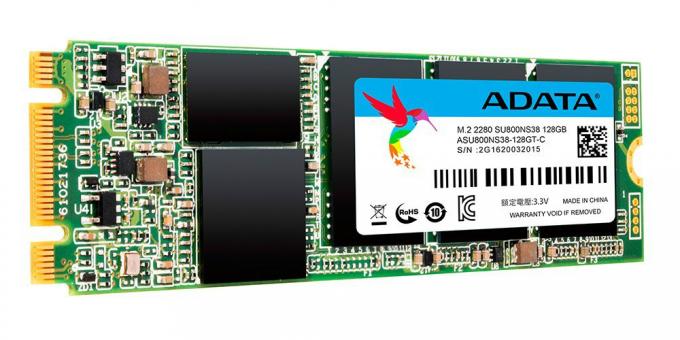Aký je najlepší SSD: SSD M.2 ADATA SU800