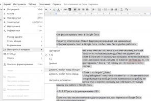 6 jednoduchých pravidiel formátovania textu v Google Docs, aby nedošlo k rozzúriť editor