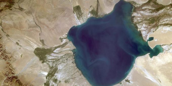 Vyhliadkové Rusko: Lake Uvs Nuur (Tuva)