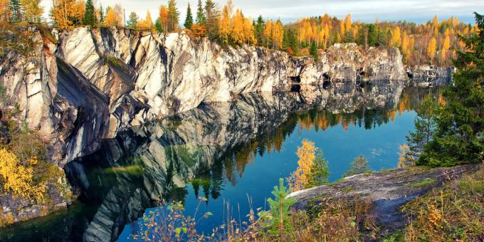 Úžasné miesta Ruska: Ruskeala (Karelská republika)