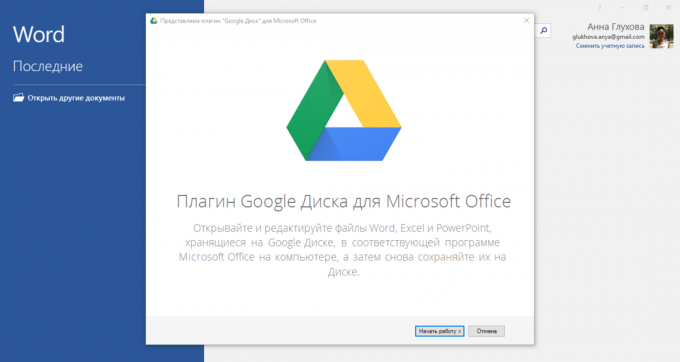 Ako pridať Disk Google v Microsoft Office