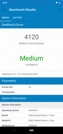 Preskúma Nokia 6.1 Plus: test batérií