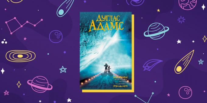 Science-fiction kniha "Stopárov sprievodca po Galaxii" Douglas Adams