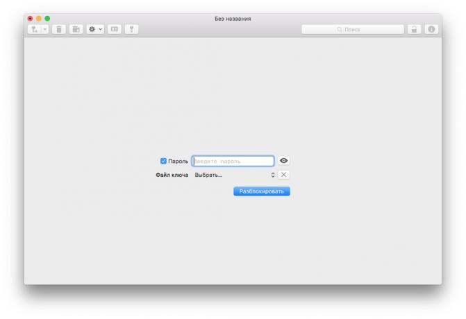 MacPass: databázy zašifrovanej heslo