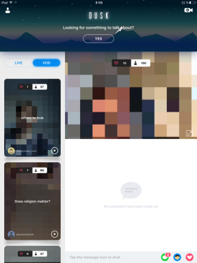 Dusk pre iOS - anonymný potok s tváre a hlasové skreslenia