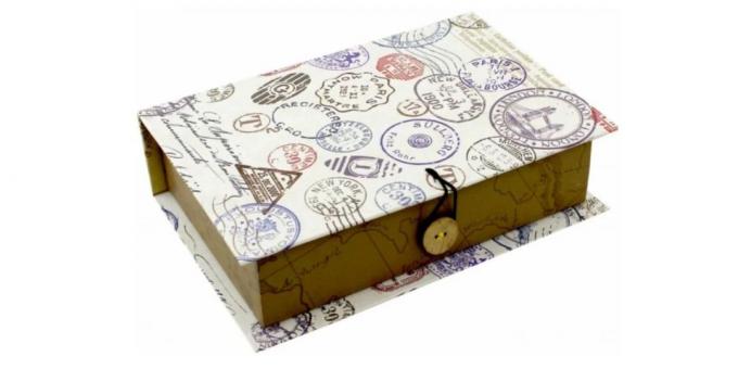 Darčekové balenie: book-box