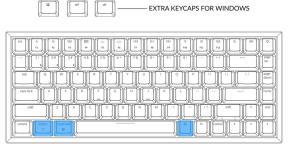Vec dňa: bezdrôtový mechanická klávesnica s 18 typmi RGB-osvetlenia