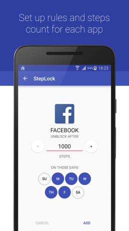 StepLock: norm kroky k odomknutiu Facebook