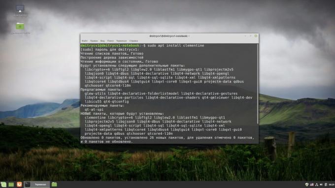 Ako nainštalovať softvér v Linuxe: terminál