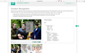 Rozpoznávacie Emotion - služby Microsoft, ktorý rozpozná emócie ľudí v obrazoch