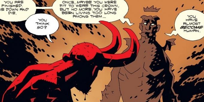 Hellboy: Hellboy vyzerá ako monštrum