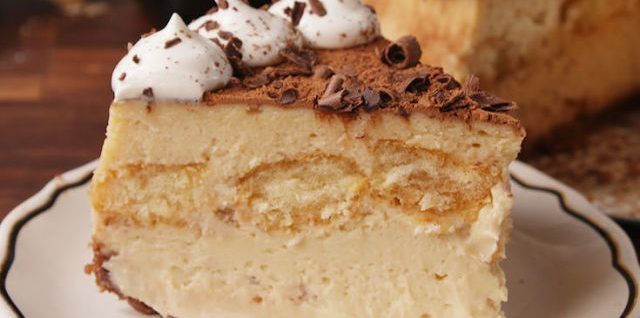 Recepty Cheesecake: Cheesecake "Tiramisu"