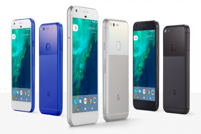 Google Pixel: Vzhľad