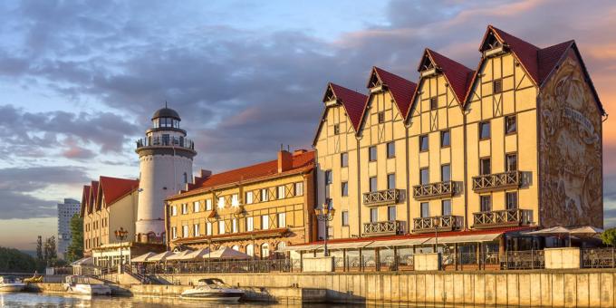Pamiatky Kaliningradu: rybárska dedina