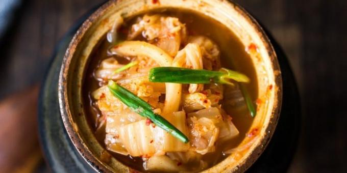 Kapusta v kórejčine "kimchi"